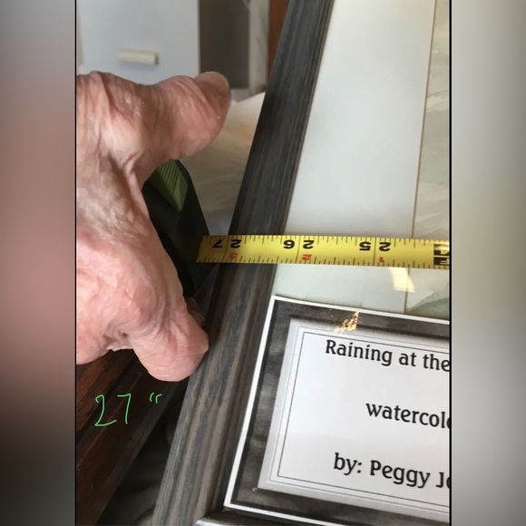 Original watercolor painting by P.Jones based on published KY DERBY photo 20x27” - Picture 11 of 13